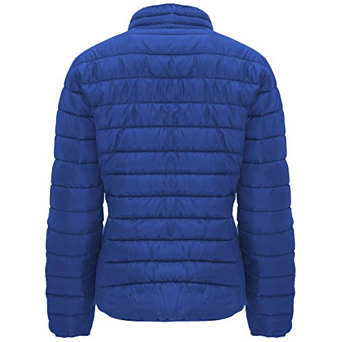 Guuja - Chaqueta acolchada para mujer, ligera, acolchada, para otoño e invierno azul eléctrico XL