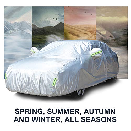 GYHONG Funda para Coche Compatible con Car Cover Completa Nissan Almera Tino Todos los climas Protección,Impermeable,Viento y Anti-UV (se Puede Personalizar de Cualquier Modelo),B