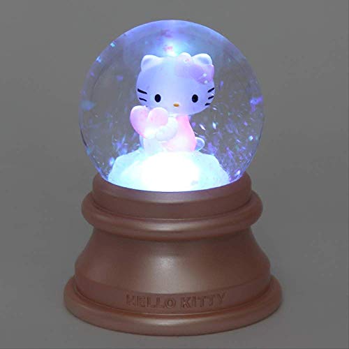 GYINK Crystal Ball Creative Home Desktop Cute Decoration Hello Kitty Light Girl Birthday Gift (tamaño: 7.9x7.9x10.3cm)