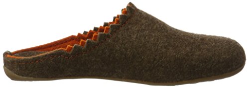 HAFLINGER Everest Lotta, Zapatillas de Estar por casa para Mujer, Marrón Chocolate, 36 EU