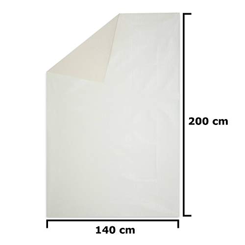 HaftPlus - Base antideslizante para moqueta, se adhiere sin pegar, antideslizante, se puede cortar, tamaño: 200 x 100 cm