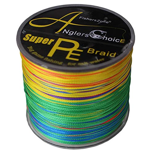 HAIYOUSHANGMAO Sedal Pesca En Línea PE 8 Filamentos Línea Trenzada 300m Multicolor De Super Strong Japón Multifilamento PE Trenza Línea 10LB 100LB 200LB (Color : Multi, Line Number : 5.0)