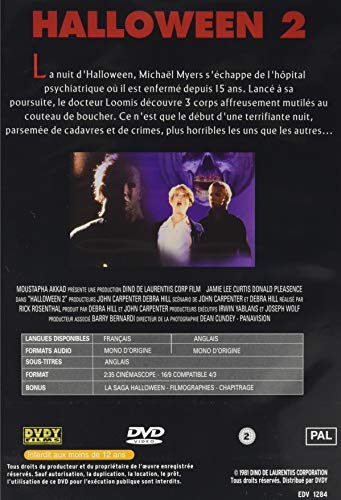 Halloween 2 [Edizione: Francia] [Italia] [DVD]