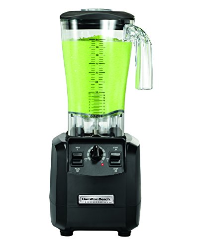 Hamilton Beach Commercial hbh550 de CE Fury Blender con temporizador, color negro/transparente