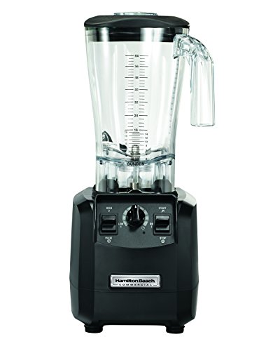 Hamilton Beach Commercial hbh550 de CE Fury Blender con temporizador, color negro/transparente