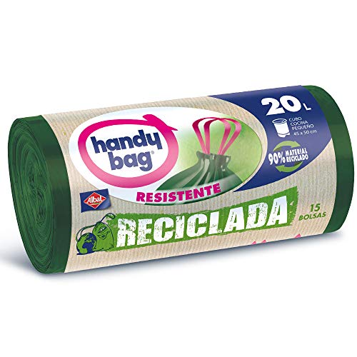 Handy Bag 6761563 Bolsas de Basura Reciclada 20 litros