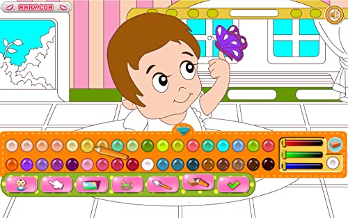 Happy Baby Coloring - Free Game