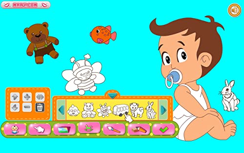 Happy Baby Coloring - Free Game