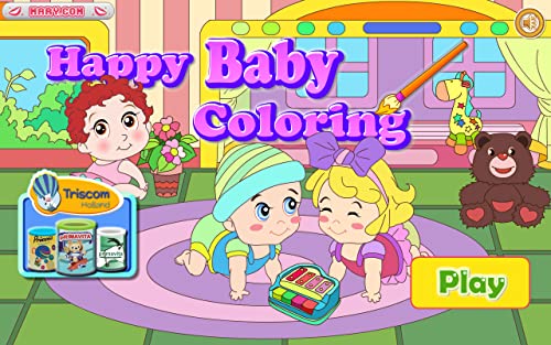 Happy Baby Coloring - Free Game