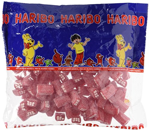 Haribo - Ladrillos Fresa Pica - Geles Dulces - 1 kg