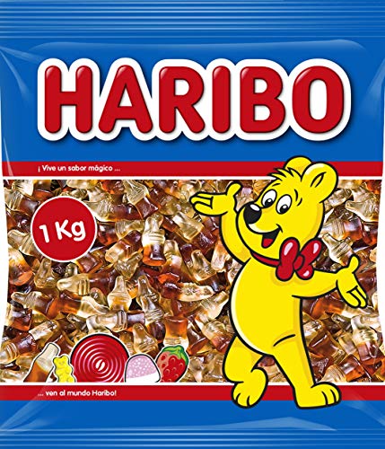 Haribo Mini Botellas Cola (1kg)