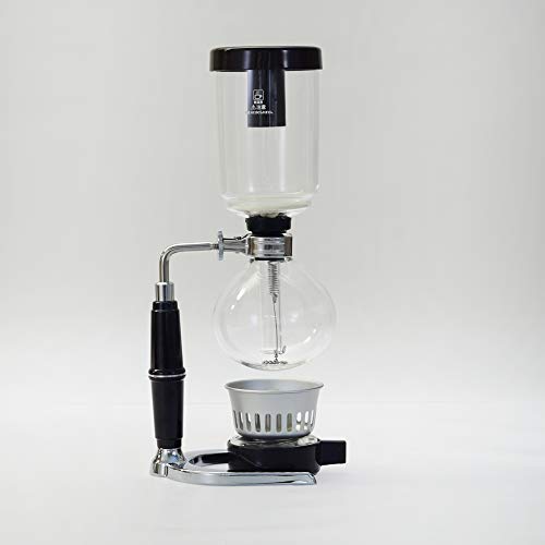 HARIO TCA-3 - Cafetera (Independiente, Cafetera de vacío, Negro, Transparente)