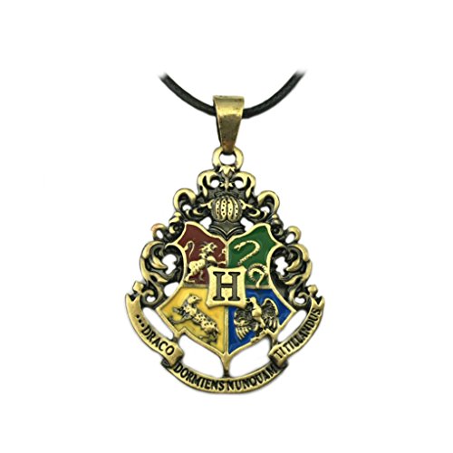 Harry Potter Collar colgante casa Crests películas libros Cosplay por Athena marcas