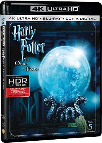 Harry Potter Y La Orden Del Fénix Blu-Ray Uhd [Blu-ray]