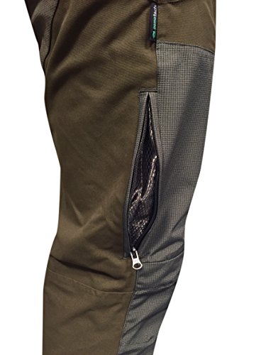 HART Armotion-T EVO Pantalón de Caza, Hombre, Verde, 46