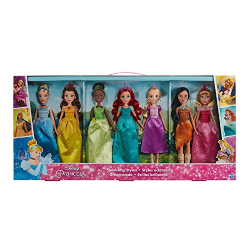 Hasbro Disney Princess 7 Princesas Disney Estilos Brillantes