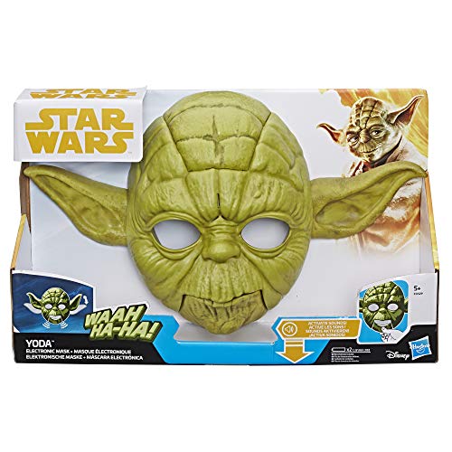 Hasbro Star Wars Máscara Electrónica Yoda, multicolor (E0329)