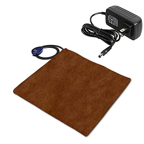 Heating pad Manta eléctrica Almohadilla calefactora Anti-mordida para Gatos y Perros Calentador Impermeable Manta calefactora eléctrica con Transformador 50 * 50 CM