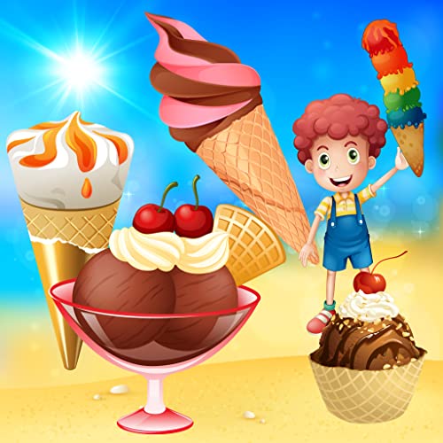 Helado ! juego para los niños : descubrir el mundo de los helados ! juegos para niños - Explora una heladería y el camión de helados