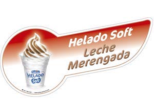 Helado Soft (1+2) - 6 Brik de 1 Litro concentrado = 18 Litros + 20% aumento = 21.6 L.de helado Soft terminado (Leche Merengada)..