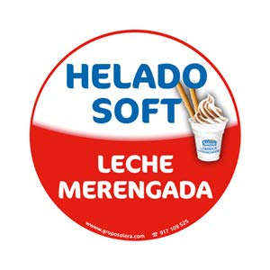 Helado Soft (1+2) - 6 Brik de 1 Litro concentrado = 18 Litros + 20% aumento = 21.6 L.de helado Soft terminado (Leche Merengada)..