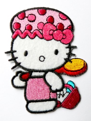 Hello Kitty (vacaciones) patches insignia adorno apliques bordados