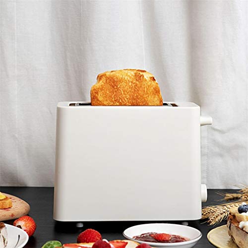 Herramientas de cocina y electrodomésticos Gadgets Mini Tostadora tostadoras blanca 9.4X21.9X27.9Cm horno de cocción del pan desayuno sandwichera rápida Seguridad,Blanco