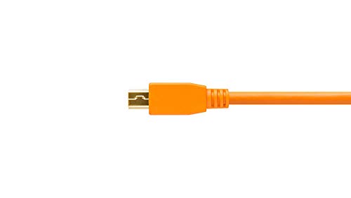 Herramientas de sujeción TetherPro USB 2.0 a/miniB USB de 5 pines cable de 4,6 m, Naranja [cu5451]