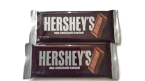 Hershey Bar - Juego de 3 barras de galletas y chocolate con leche, 2 galletas y crema