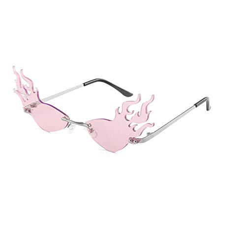 HGFJG Gafas De Sol Rectangulares De Pulpo para Mujer Gafas De Sol De Metal Retro Espejo Uv400