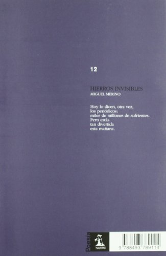 Hierros Invisibles (Poesía)