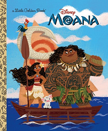 Hitchcock, L: Moana Little Golden Book (Little Golden Books)