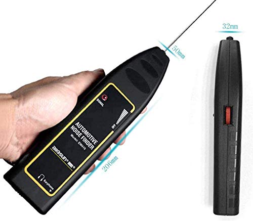 HJJH Sistema eléctrico Estetoscopio Tester, Coches Buscador de Ruido de diagnóstico Dispositivo de Escucha Ruido de la máquina Detector for Automotive/Industrial Machine/Aparato electrodoméstico de 1