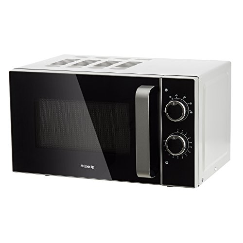 H.Koenig VIO4 Microondas/20 L /Plato giratorio 24,5 cm/6 etapas de cocción/700 W/Temporizador