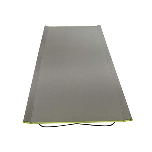 Homecall - Cama de camping de aluminio (gris)