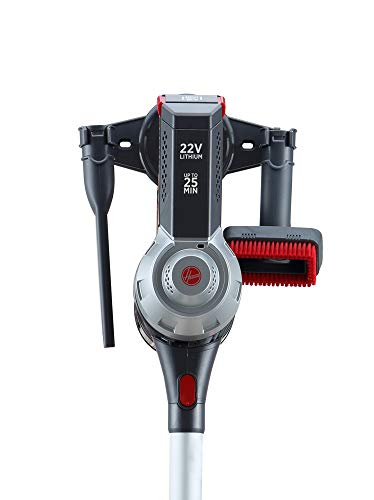 Hoover Freedom FD22G - Aspiradora escoba sin cable,ciclónico,especial hogar,batería ion litio 22V,hasta 25mins, 0,7L, cepillo motorizado, accesorios para tapicería y zonas estrechas