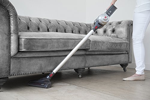 Hoover Freedom FD22G - Aspiradora escoba sin cable,ciclónico,especial hogar,batería ion litio 22V,hasta 25mins, 0,7L, cepillo motorizado, accesorios para tapicería y zonas estrechas