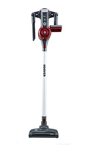 Hoover Freedom FD22RP - Aspiradora escoba sin cable, Ciclónica, Cepillo especial pelo de mascota, Antialergias, Cepillo suelos duros, Batería extraíble litio 22V, 25min, Potencia contínua