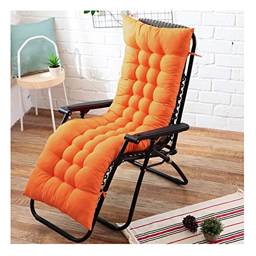 HotYou Cojín de Asiento, Cojín Mat Lounge de Almohadilla Patio jardín Hamaca al Aire Libre Cubierta,Naranja,40 * 110 CM