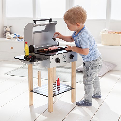 Howa Barbacoa Infantil MAX con Accesorios de Madera 4821