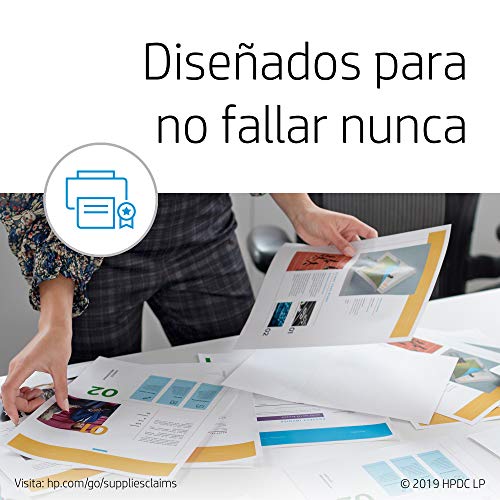 HP 62XL C2P07AE, Tricolor, Cartucho de Tinta de Alta Capacidad Original, compatible con impresoras de inyección de tinta HP ENVY 5540, 5640, 7640;OfficeJet 200, 250, 5740