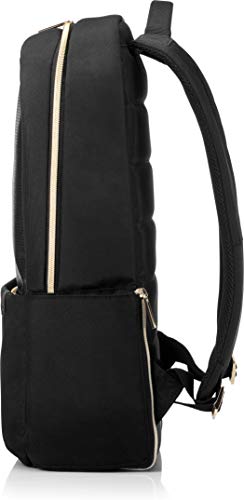 HP Duotone - Mochila para portátil de hasta 15,6", Color Negro y Dorado