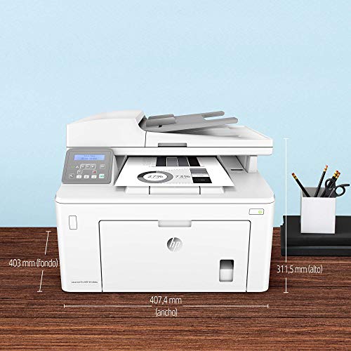 HP LaserJet Pro M148dw - Impresora Multifunción Wi-Fi (Laser, Impresión en Blanco y Negro), A4, 28 ppm 1200 x 1200 DPI, 260 hojas, color Blanco