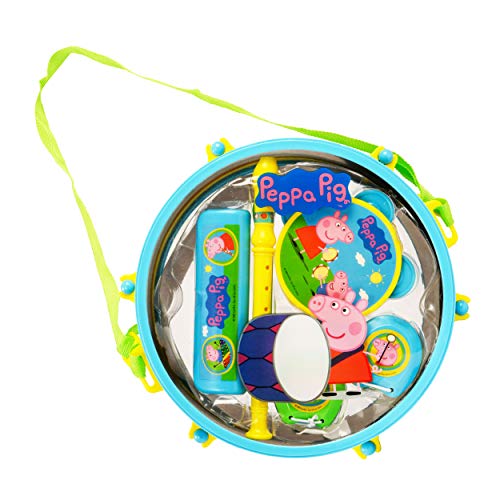 HTI Juego de Peppa Pig Pack Away Drum Musical