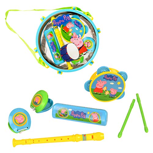 HTI Juego de Peppa Pig Pack Away Drum Musical