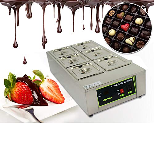 Huanyu Máquina de atemperar chocolate digital 1000-1500 W, calentador de fusión comercial/horno doméstico con capacidad de 8 kg/12 kg 12 KG Chocolate Capacity 6 rejillas.