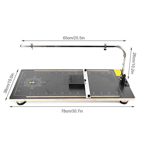 HUKOER Máquina de corte de espuma, Máquina de corte de espuma de alambre caliente de sobremesa Máquina de corte de espuma de poliestireno para modelado de espuma y manualidades DIY
