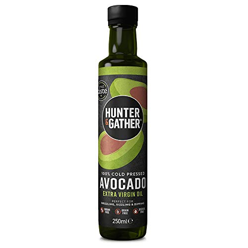 Hunter & Gather Puro, Virgen, Prensado En Frío Aceite de Aguacate 250ml