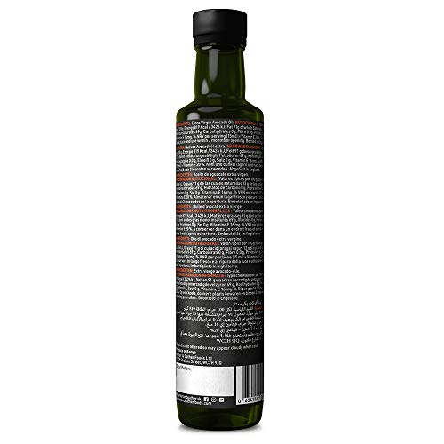 Hunter & Gather Puro, Virgen, Prensado En Frío Aceite de Aguacate 250ml