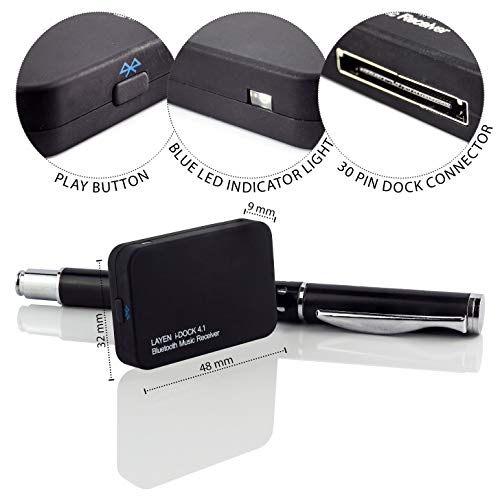 i-DOCK LAYEN 4.1 Receptor de música Bluetooth con múltiples Pares y aptX